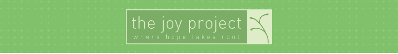 The Joy Project ~ Banner